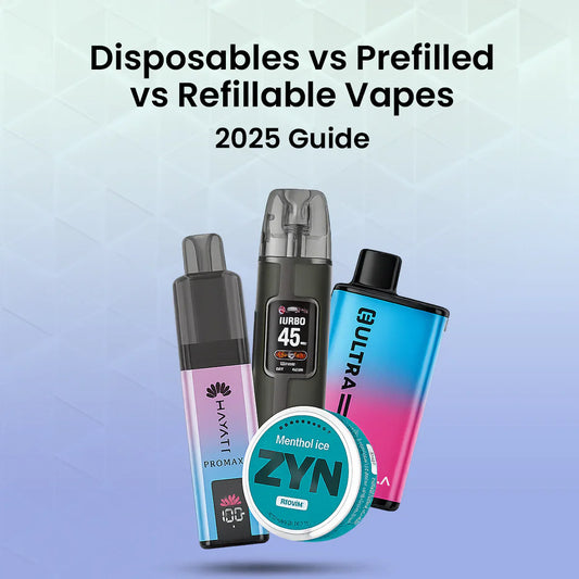 Refillable or Prefilled Vapes? The 2025 UK Vape Guide