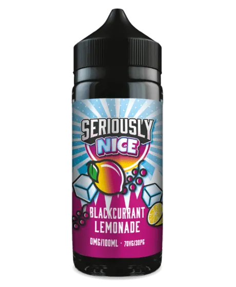 Blackcurrant Lemonade By Seriously Nice E-Liquid 100ml Shortfill