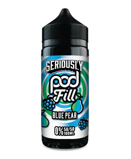 Blue Pear By Seriously Pod Fill E-Liquid 100ml Shortfill