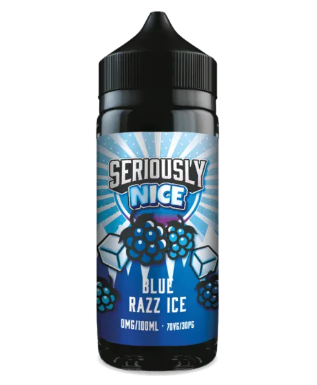 Blue Razz Ice By Seriously Nice E-Liquid 100ml Shortfill