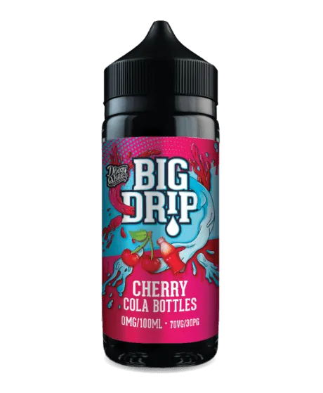Cherry Cola Bottles By Big Drip E-Liquid 100ml Shortfill