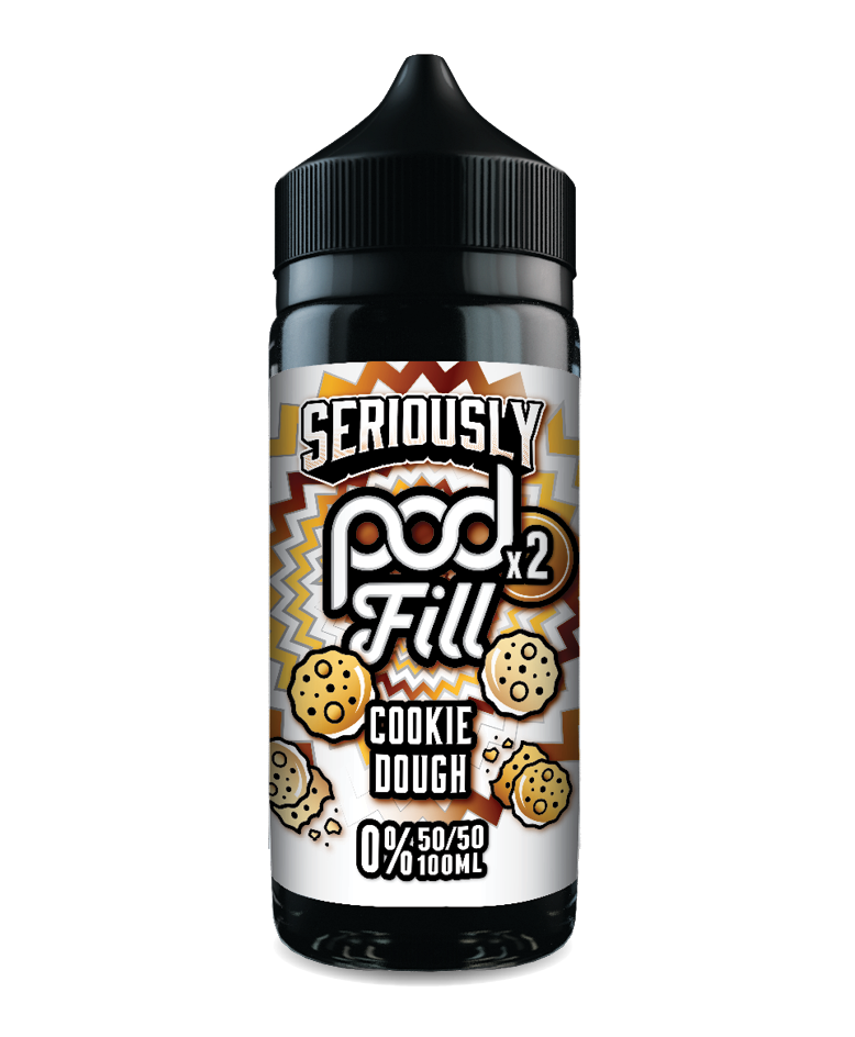 Cookie Dough By Seriously Pod Fill x2 E-Liquid 100ml Shortfill