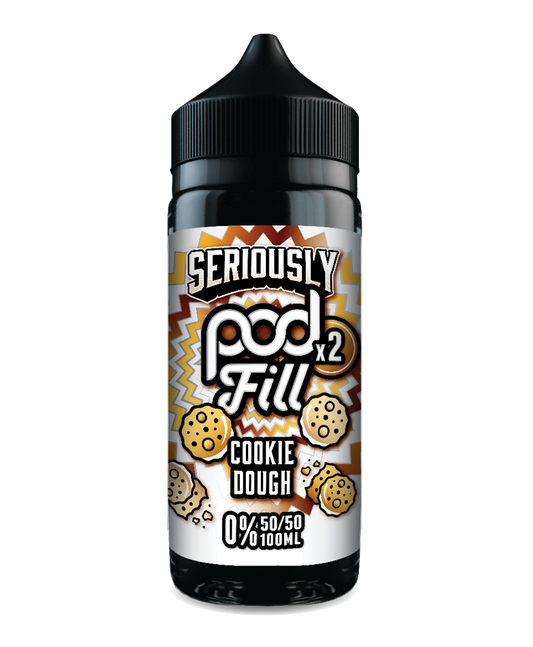Cookie Dough By Seriously Pod Fill x2 E-Liquid 100ml Shortfill