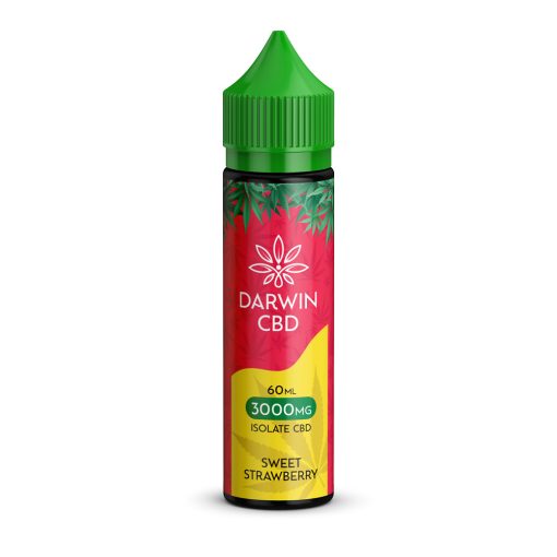 Darwin-CBD-60ml-3000mg-Sweet-Strawberry-trendyvapes-uk