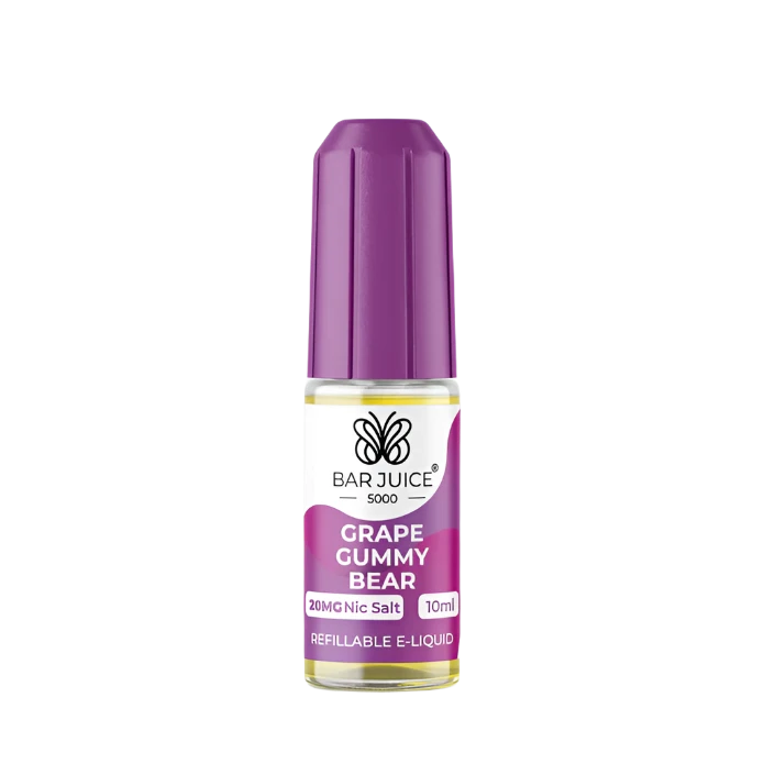 Grape Gummy Bear Nic Salt By Bar Juice