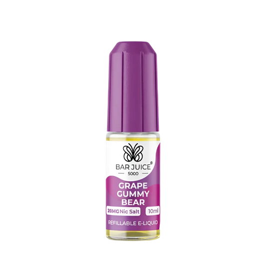 Grape Gummy Bear Nic Salt By Bar Juice