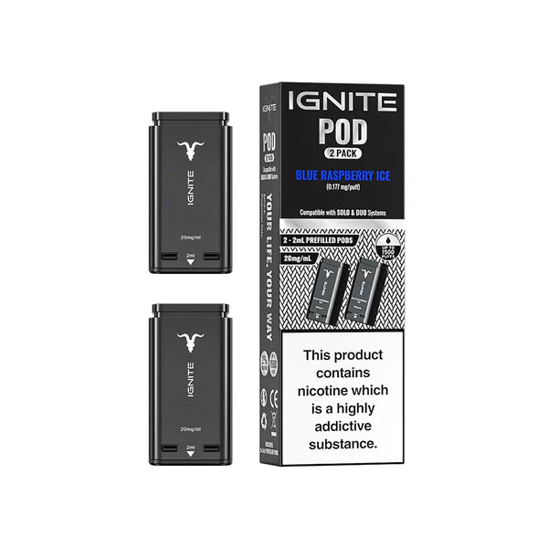 Ignite P8 Solo / P15 Duo Prefilled Pods | Trendy Vapes UK