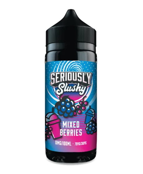 Mixed Berries By Seriously Slushy E-Liquid 100ml Shortfill