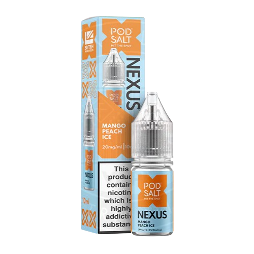 Nexus Pod Salt 10ml - Mango Peach Ice