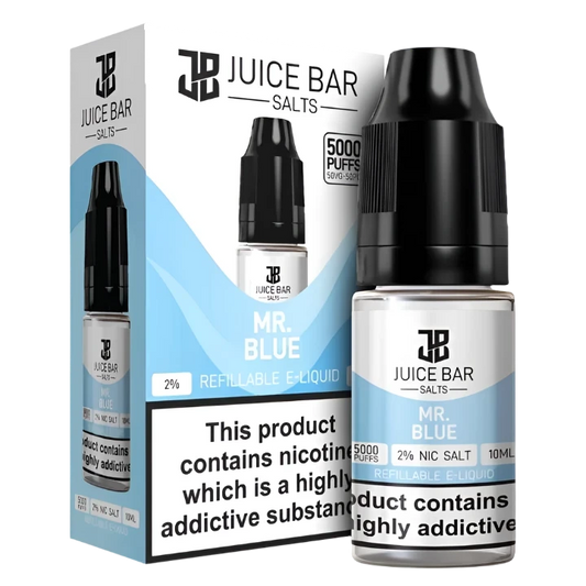 Mr Blue Nic Salt By Juice Bar