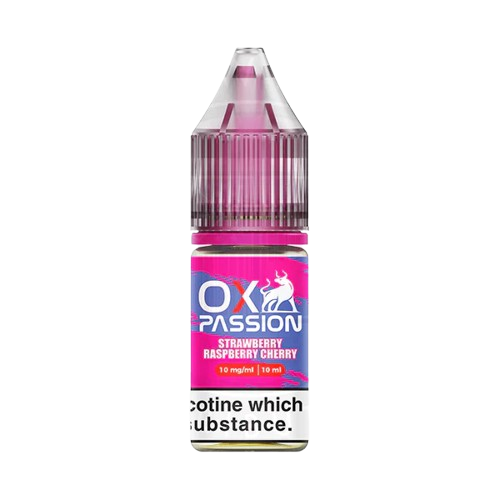 Strawberry Raspberry Cherry - OX Passion Nic Salt 10ml by Oxva