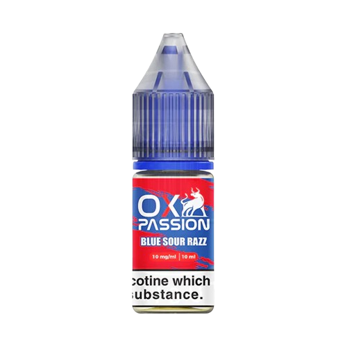 Blue Sour Razz - OX Passion Nic Salt 10ml by Oxva