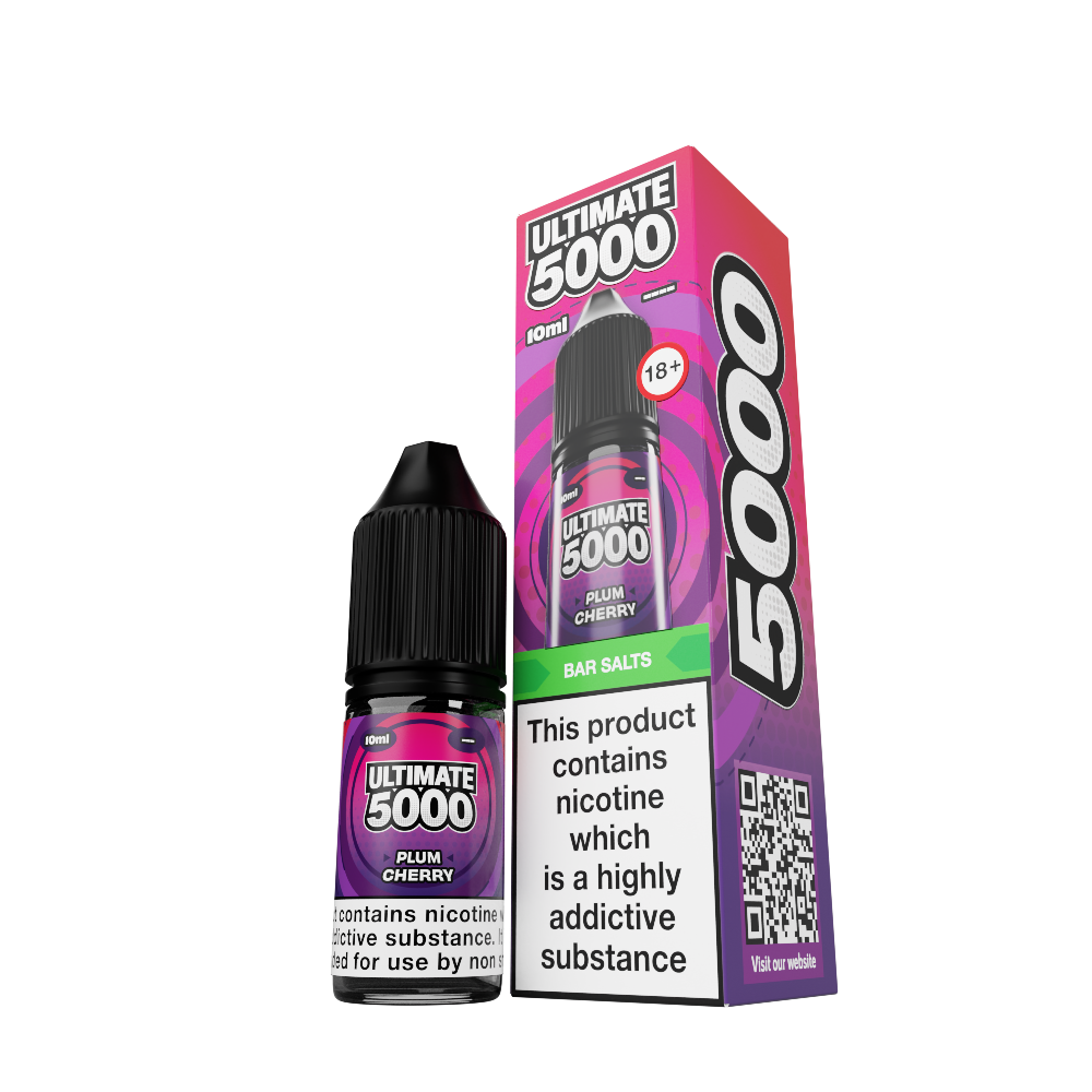 Plum Cherry Nic Salts Ultimate 5000 – Fruity Vape UK | TrendyVapes