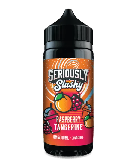 Raspberry Tangerine By Seriously Slushy E-Liquid 100ml Shortfill