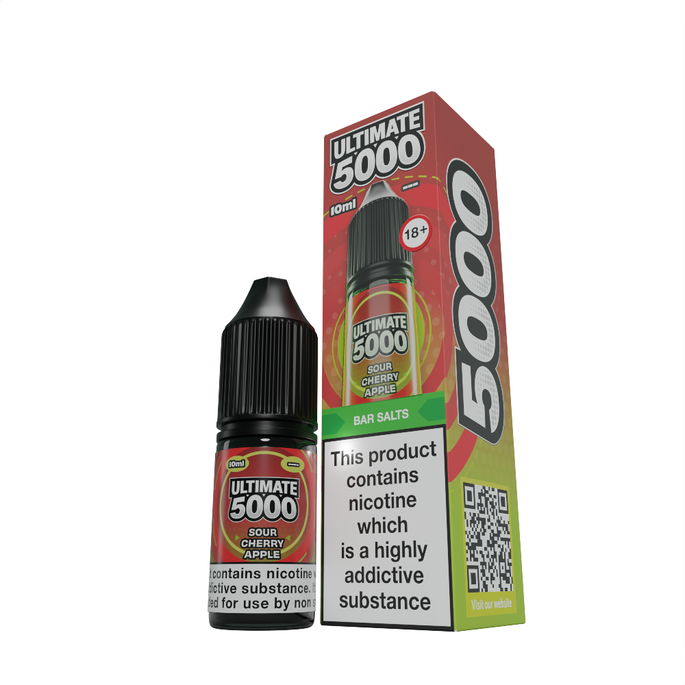 Sour Cherry Apple Nic Salt By Ultimate 5000