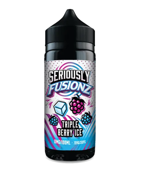 Triple Berry Ice By Seriously Fusionz E-Liquid 100ml Shortfill