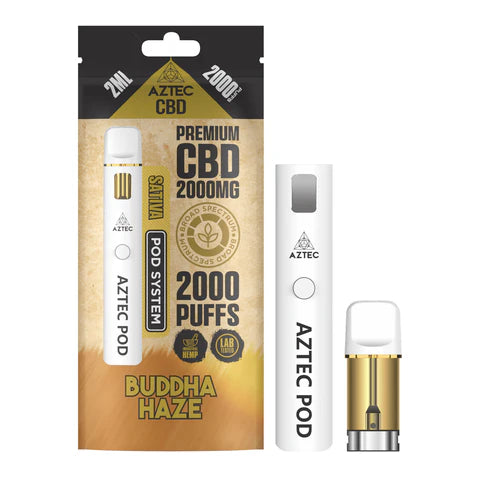 Aztec CBD Pod System 2000mg – High Strength Portable Vape Kit