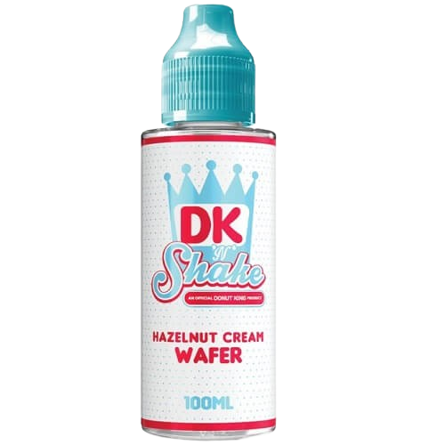 Hazelnut Cream Wafer By Donut King E-Liquid 100ml Shortfill