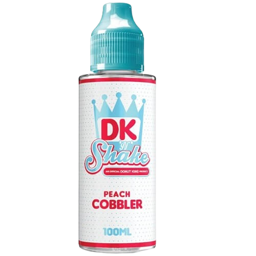Peach Cobbler By Donut King E-Liquid 100ml Shortfill