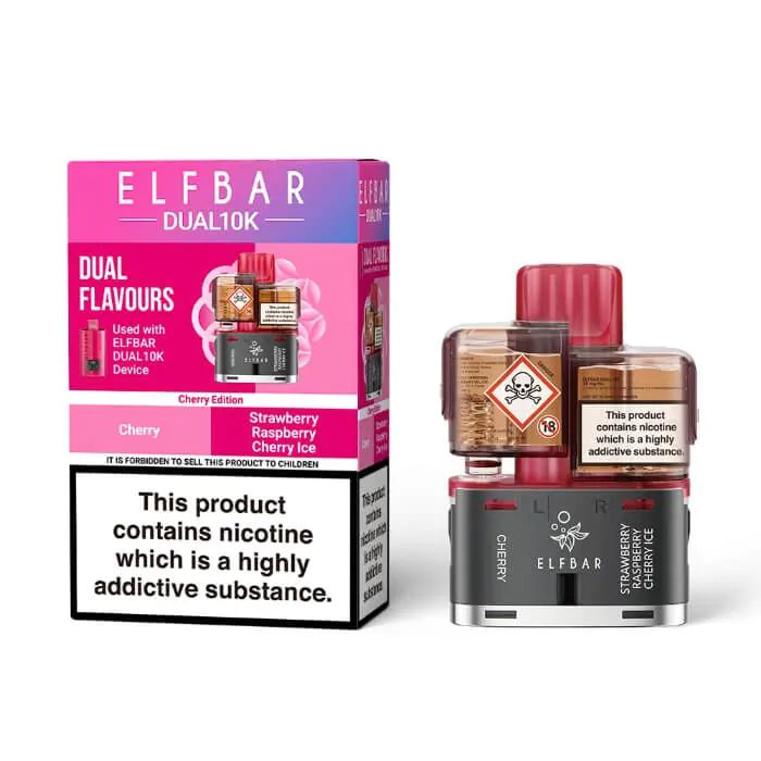 Elf Dual 10K Replacement Pods – 20 Flavours, 20mg Nicotine