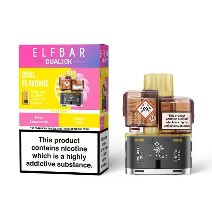 Elf Dual 10K Replacement Pods – 20 Flavours, 20mg Nicotine