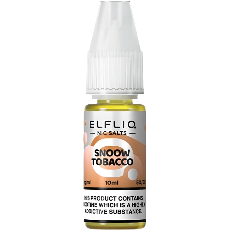 Snoow Tobacco By Elfbar Elfliq Nic Salt 10ml