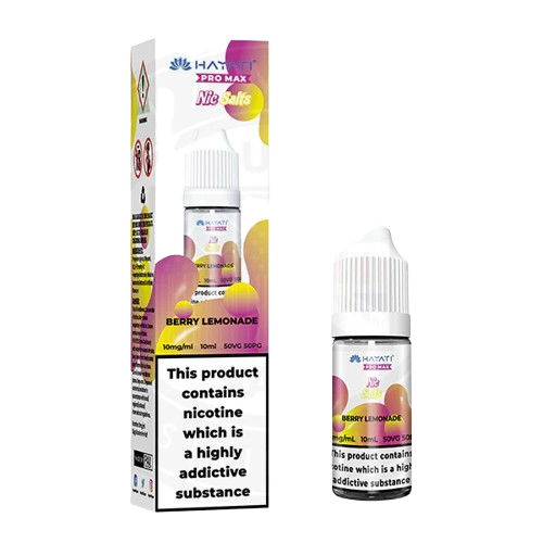 Hayati Pro Max Berry Lemonade Nic Salts 10ml - mixed berry and lemonade vape juice at Trendy Vapes