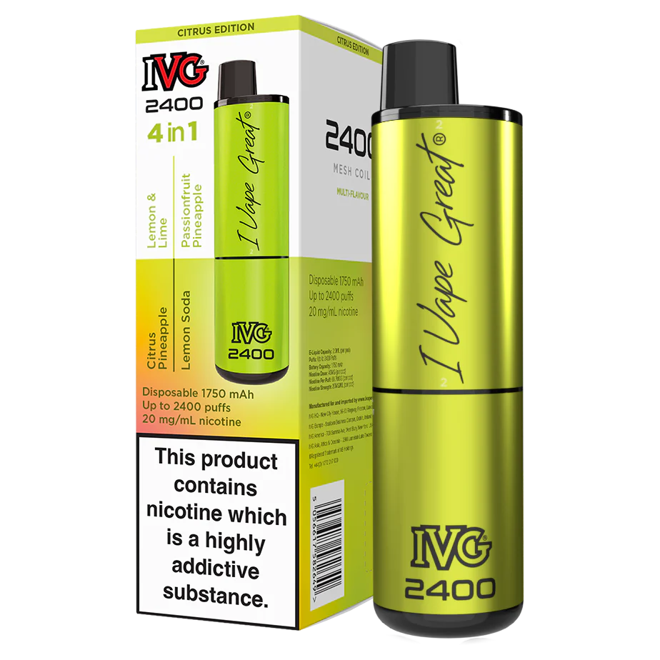 IVG 2400 Puff Disposable Vape Pen