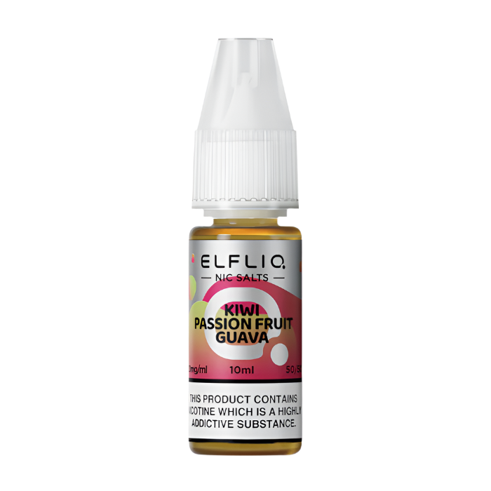 Kiwi Passion Fruit Guava By Elfbar Elfliq Nic Salt 10ml
