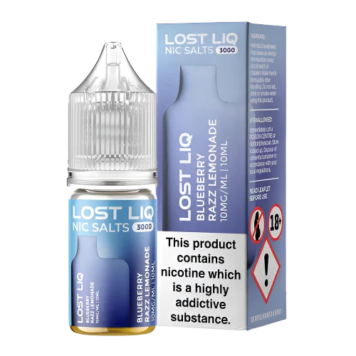 Blueberry Razz Lemonade Nic Salt By Lost Liq