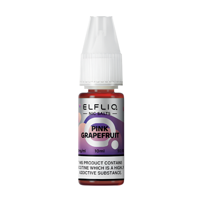 Pink Grapefruit By Elfbar Elfliq Nic Salt 10ml