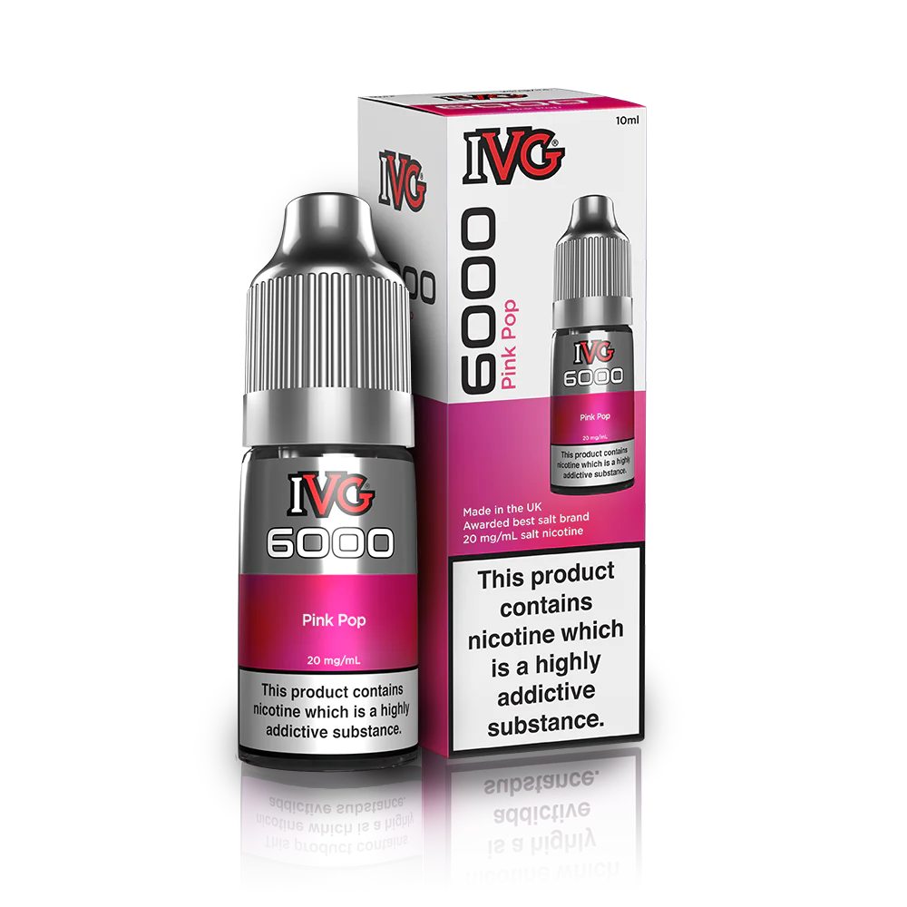 Pink Pop Nic Salt By IVG 6000
