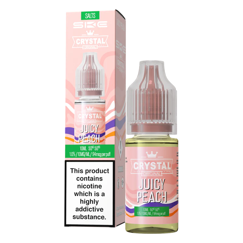 Juicy Peach Nic Salt By SKE Crystal