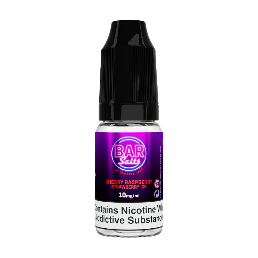 Cherry Raspberry Strawberry Ice Nic Salt By Vampire bar Salts