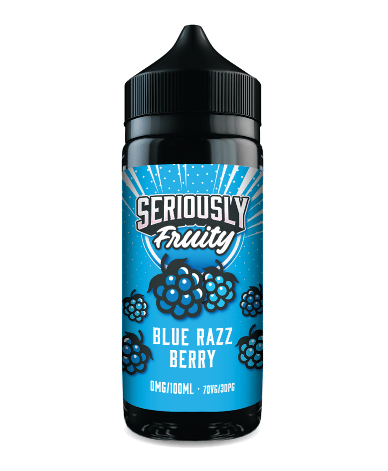 Blue Razz Berry By Seriously Fruity E-Liquid 100ml Shortfill