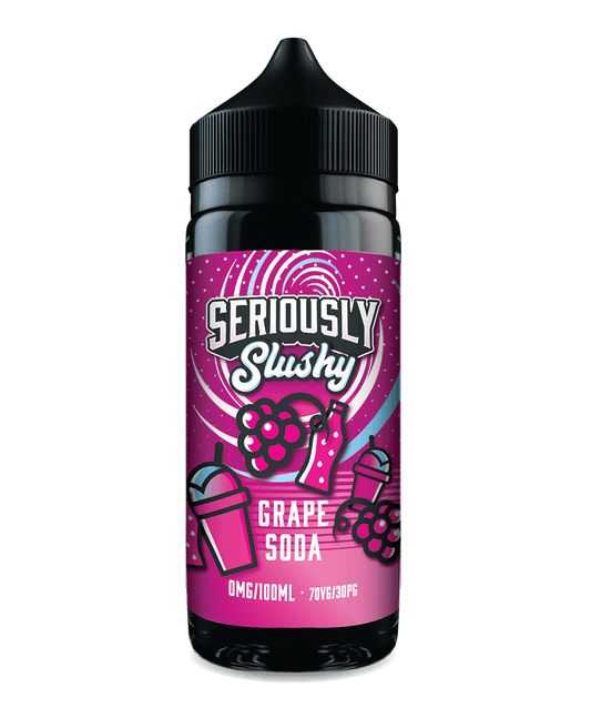 Grape Soda By Seriously Slushy E-Liquid 100ml Shortfill