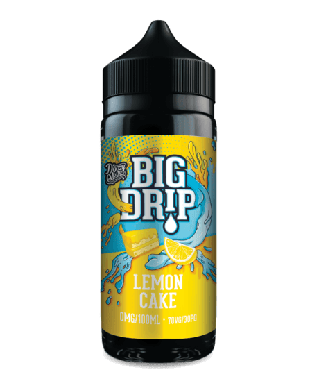 Lemon Cake By Big Drip E-Liquid 100ml Shortfill