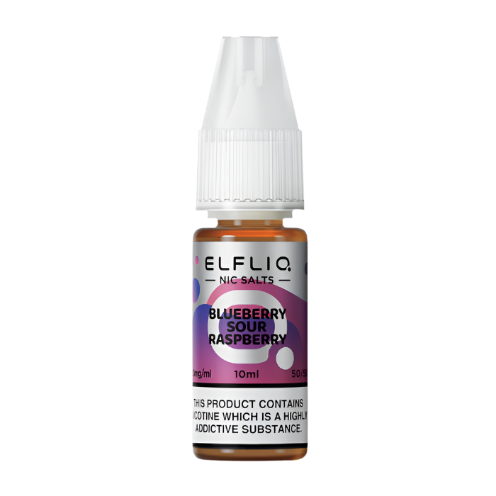 Blueberry Sour Raspberry By Elfbar Elfliq Nic Salt 10ml