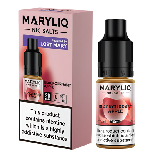 Blackcurrant Apple By Lost Mary MARYLIQ Nic Salts 10ml