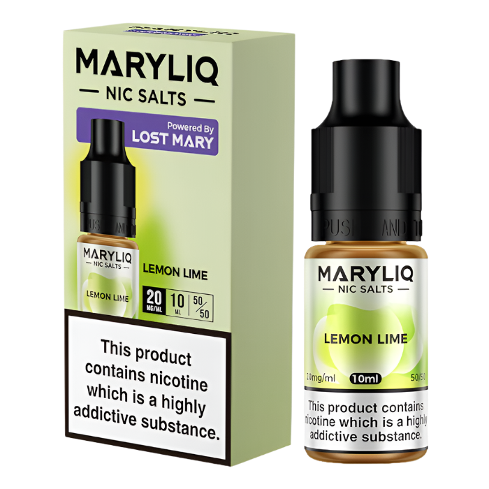 Lemon Lime By Lost Mary MARYLIQ Nic Salts 10ml