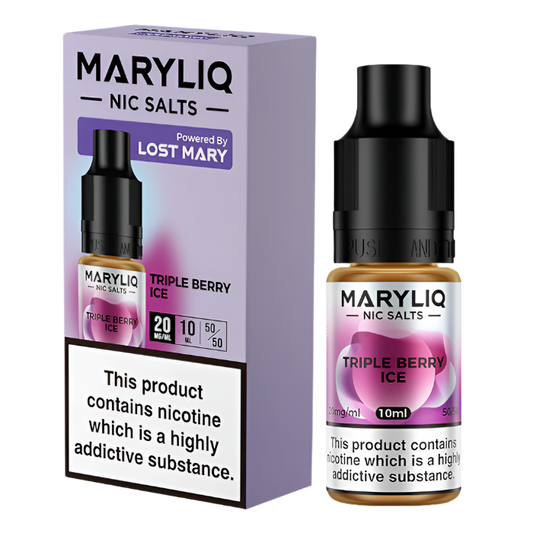 Triple Berry Ice By Lost Mary MARYLIQ Nic Salts 10ml