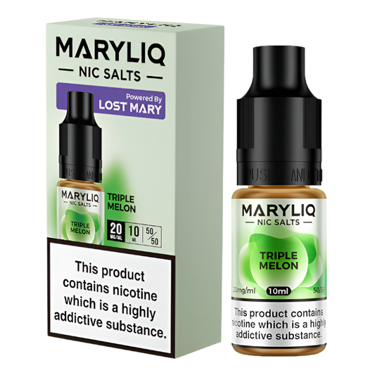 Triple Melon By Lost Mary MARYLIQ Nic Salts 10ml