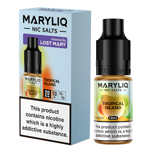 Tropical Island Ice By Lost Mary MARYLIQ Nic Salts 10ml