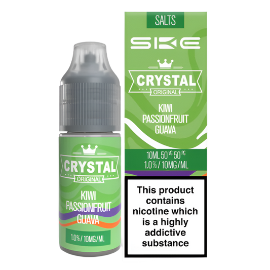 Kiwi Passionfruit Guava Nic Salt By SKE Crystal