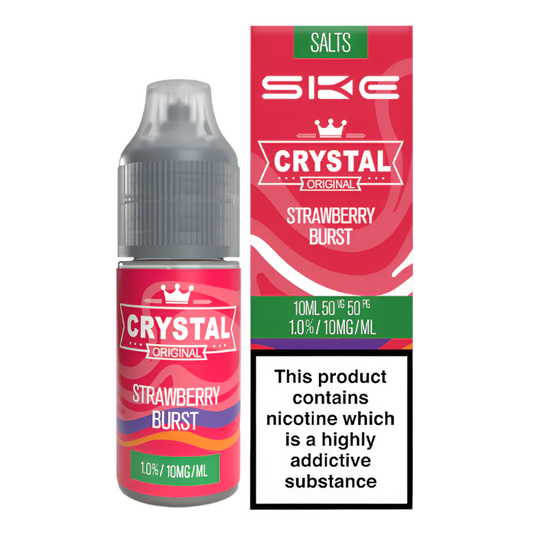 Strawberry Burst Nic Salt By SKE Crystal