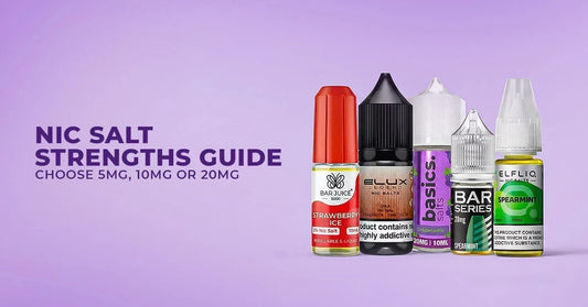 Nic Salt Strength Guide: Should You Vape 5mg, 10mg or 20mg?