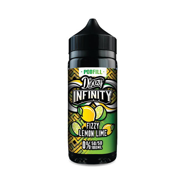Doozy Infinity Fizzy Lemon Lime Pod Fill 50/50 | Fruity Mint Vape