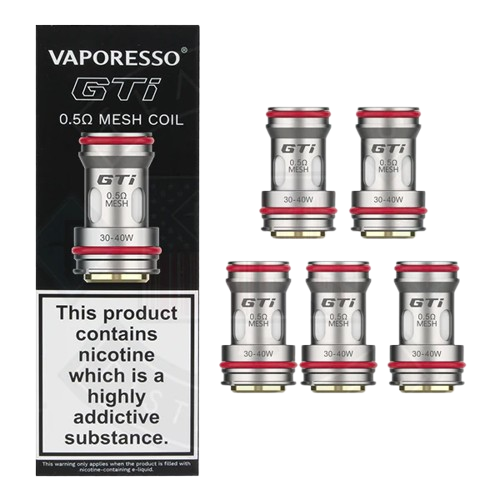 VAPORESSO GTI Coils(Single Mesh Coils)-5 Packs