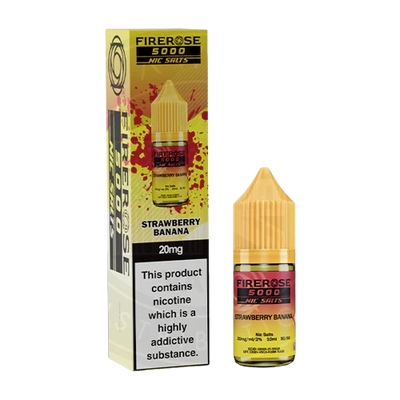Strawberry Banana | Elux Firerose 5000 Vape Juice V1