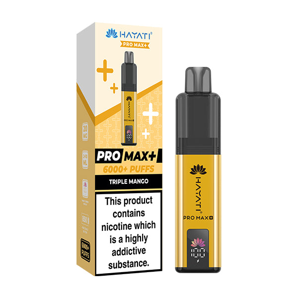 Hayati Pro Max 6000 Plus | Pod Kit 6000 Puffs Vape Device